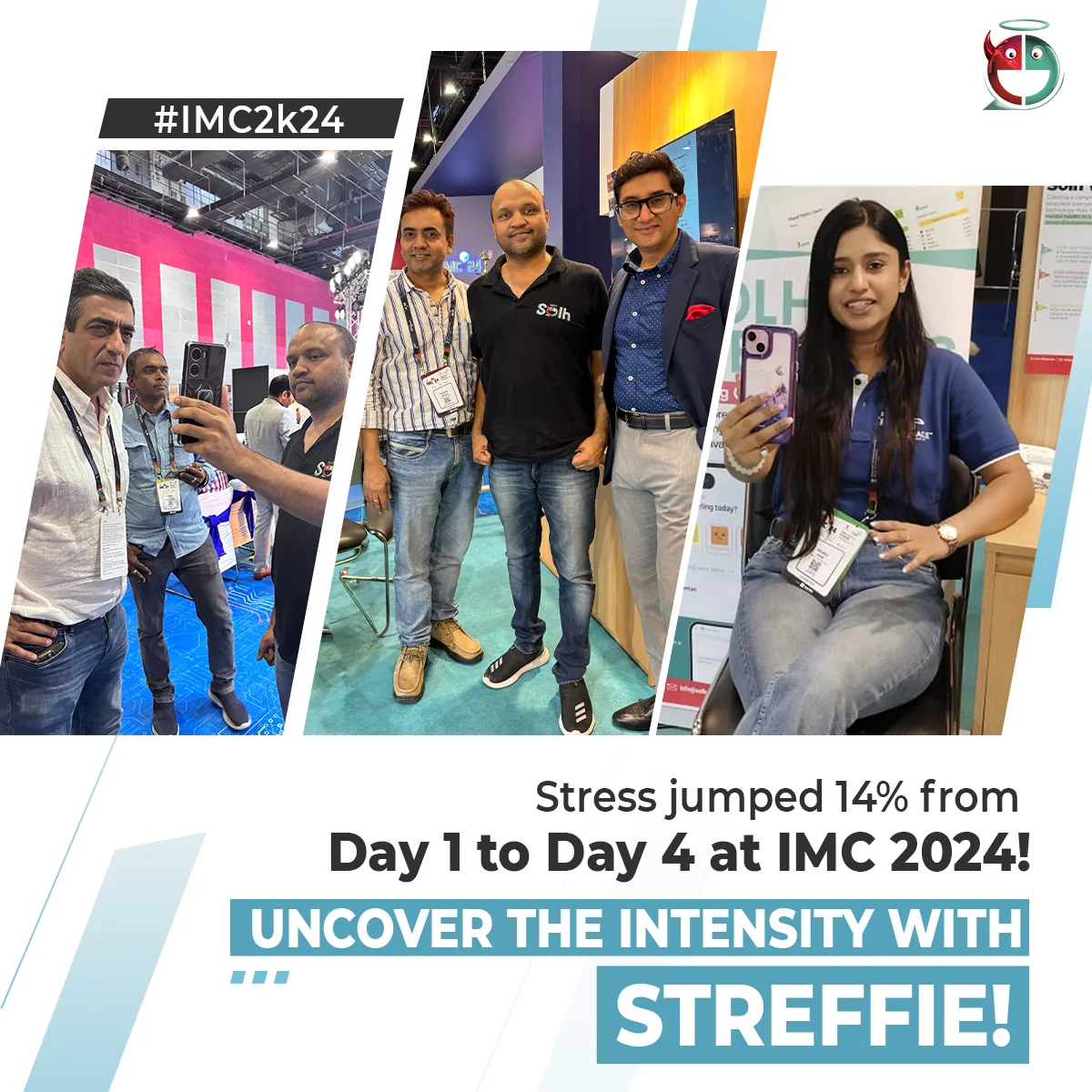 STREFFIE Unveiled: Transforming Stress Monitoring at India Mobile Congress 2024