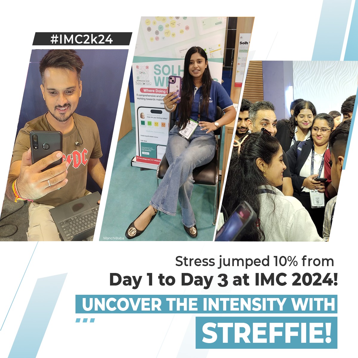 Revolutionizing Stress Monitoring with Streffie: Insights from India Mobile Congress 2024